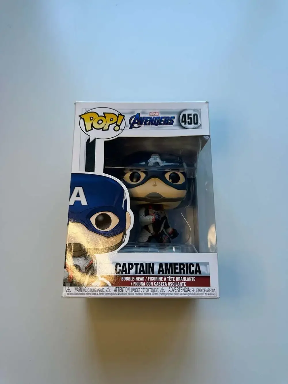 Funko Pop! Avengers Endgame Captain America #450 Vinyl Figure